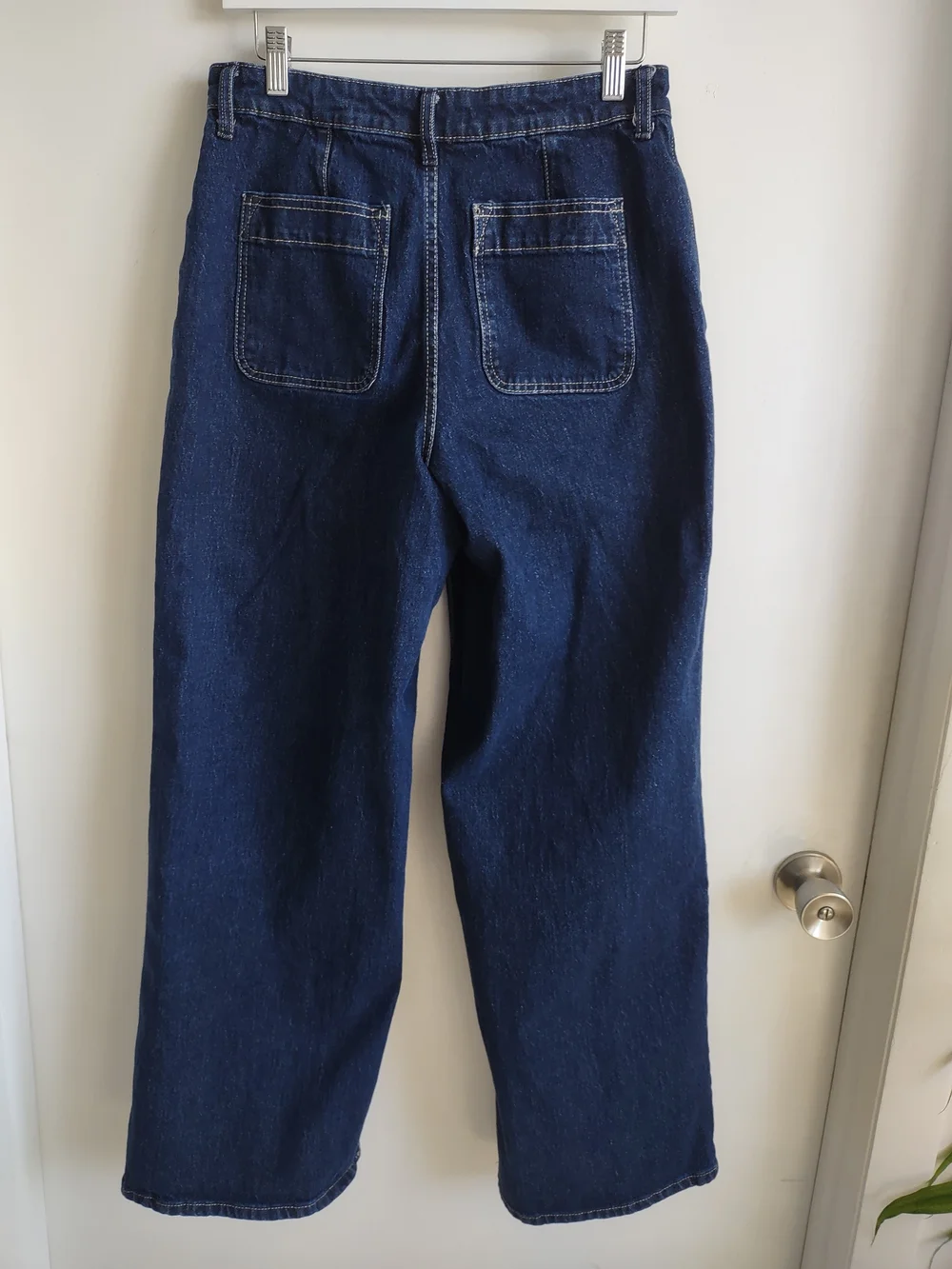 Dark Blue Denim Pants - Picture 3 of 3